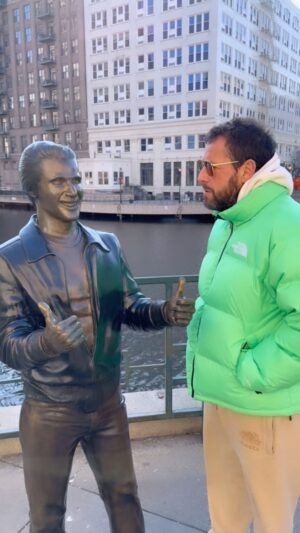 Adam Sandler Instagram - See you tonight, Milwaukee