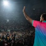 Adam Sandler Instagram - Kansas City! Really sensational being with you! Very nice of Sarah and Bobcat to entertain you too!! We had a ball! No matter what happens with the Super Bowl today I love you! Thanks for all!!! @tmobilecenter