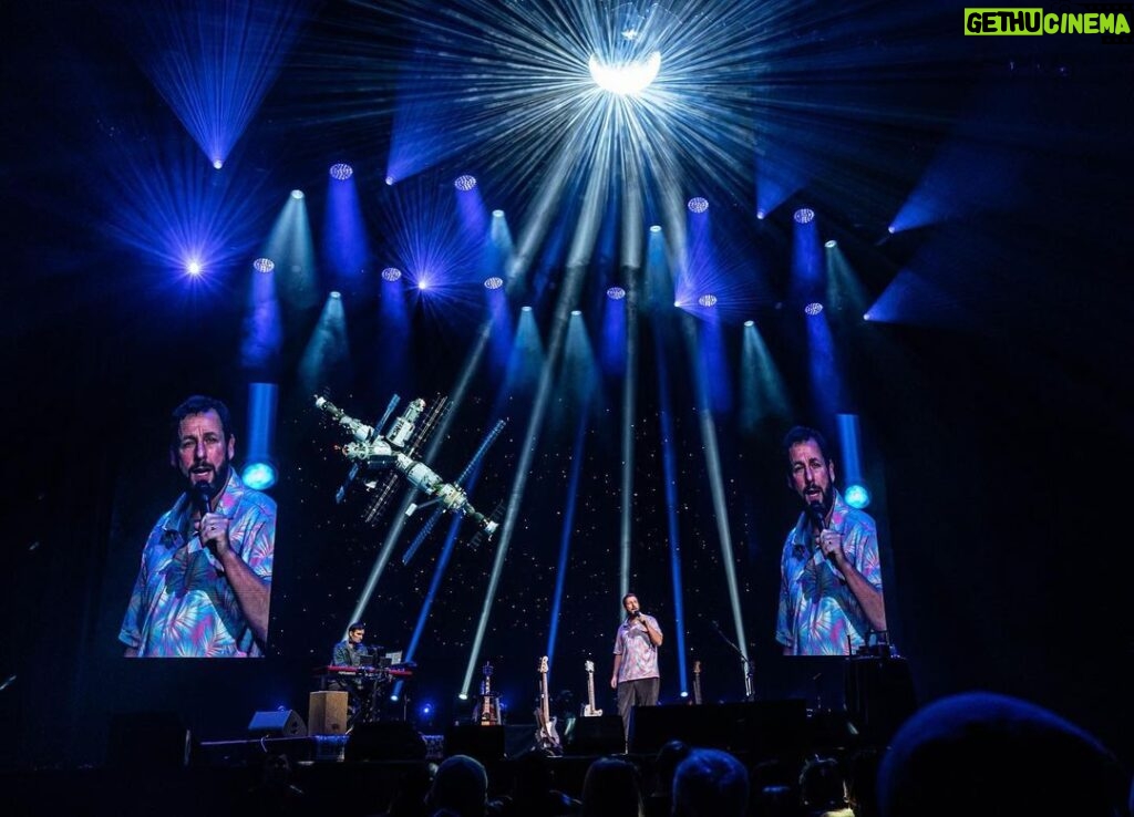 Adam Sandler Instagram - Beautiful night at the Yaamava’. We laughed. We cursed. We got it on. Love you. And thanks for coming @yaamava