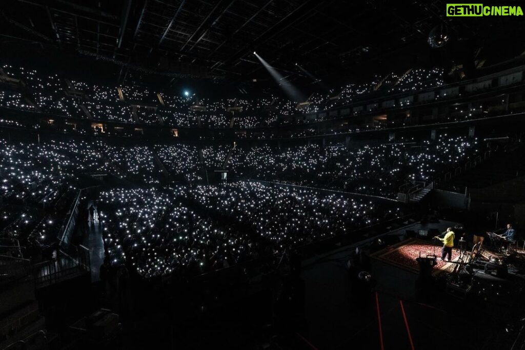 Adam Sandler Instagram - That was one hell of a San Francisco night. Fun laughing with you. Fun getting loose with you. Fun eating too big of a steak afterward @chase_center