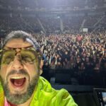 Adam Sandler Instagram - That was one hell of a San Francisco night. Fun laughing with you. Fun getting loose with you. Fun eating too big of a steak afterward @chase_center