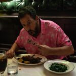 Adam Sandler Instagram - That was one hell of a San Francisco night. Fun laughing with you. Fun getting loose with you. Fun eating too big of a steak afterward @chase_center