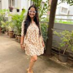Aditi Dravid Instagram - Always a happy puppy when i work 🫶🏻🧿 #postshoot #happiness (swipe left) Have shot something fun today! Revealing it soon! Stay tuned! Also, thank you @labelposhaaq09 for this super cute dress! Looovevveeddd it 💕 #aditidravid #shootday #workdays #bestdays #lovemyjob #livingmydreams #aditivinayakdravid 🧿🧿🧿