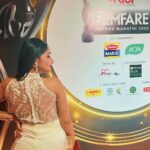 Aditi Dravid Instagram - Watch Filmfare Marathi Awards tonite at 7pm on @zeemarathiofficial ✨ PC @tejasvi_khot . . #aditidravid #filmfare #awardsnight #goshtaekapaithanichi #filmfarenomination #actor #actorslife #livingmydreams #positivevibesonly 🧿🧿🧿