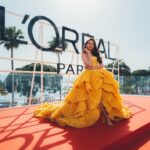 Aditi Rao Hydari Instagram - 🧚‍♀️ #walkyourworth #cannes2023 @lorealparis @festivaldecannes @michaelcinco5 @katmaconie @mamour_paris @shopanatina @sanamratansi @miteshrajani
