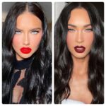 Adriana Lima Instagram – ⚡️💋 @meganfox  if you ever need a body double in one of your movies , hit me up ☎️ ⚡️ my only request is…. We share the same makeup artist @patrickta 💁🏻‍♀️💋⚡️