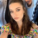 Afra Saraçoğlu Instagram - ✂️: Akıncımcım 🤍 @akinunalofficial 💄: @alevkaya #kotonbackstage