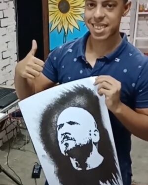 Ahmed Mekky Instagram - شكرا وتسلم ايدك ( الفنان احمد محروس )
#ahmedmekky #art #artwork #positivity #positivevibes #smile #fan 
#احمدمكي #فن #طاقه_ايجابيه