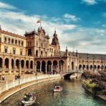 Ahmet Kürşat Öçalan Instagram - #spain #square in the #capital of #andulusia #sevilla #plaza de #españa in #seville