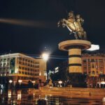 Ahmet Kürşat Öçalan Instagram - #greatalexander #iskender #statue in #skopje #macedonia #makedonya #üsküp