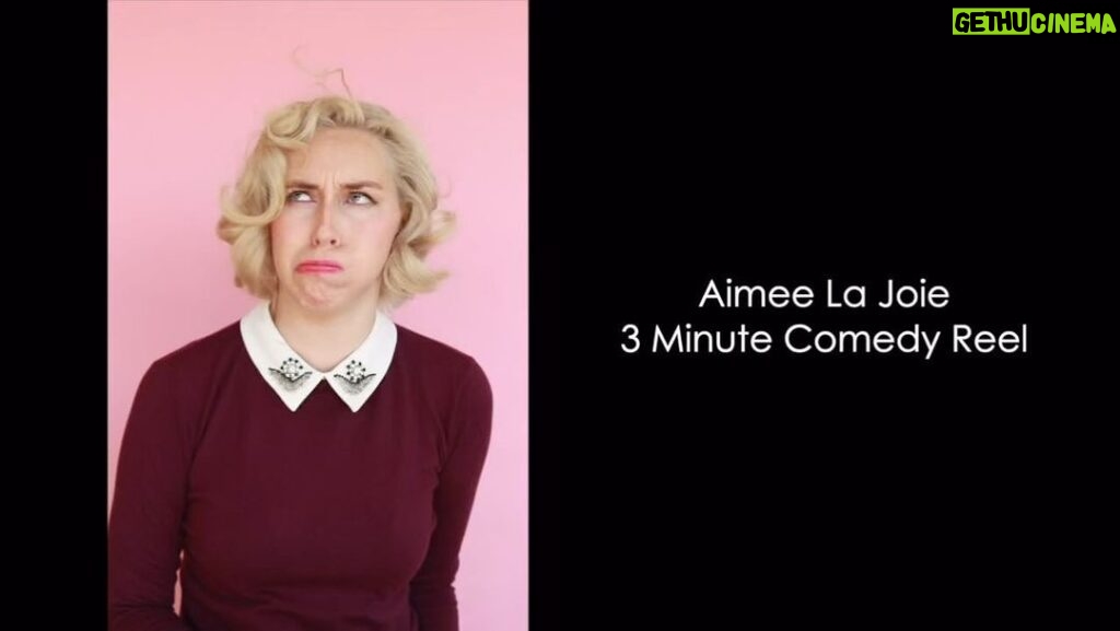 Aimee La Joie Instagram - New comedy reel! Rest assured that a separate character reel is in the works ☺️ #aimeelajoie #comedy #actingreels