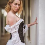 Aimee La Joie Instagram - First look at yesterday’s shoot with @wjenningsphoto Many thanks to @catsheffler for dragging me out of the house for this. It’s been a minute since I’ve done a modeling shoot! #aimeelajoie #nikon Rancho Penasquitos Ranch House