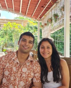 Aishwarya Krishnan Instagram - Love and Compassion couldn’t have gotten a more beautiful form than this human, your smile really does light up my world so bright, babe 💕 You’re my biggest Strength! Happiest Birthday to my Favourite Human 🐽❤️ #birthdaypost #birthdayboy #love