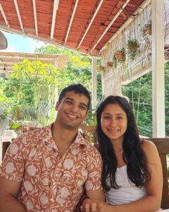 Aishwarya Krishnan Instagram - Love and Compassion couldn’t have gotten a more beautiful form than this human, your smile really does light up my world so bright, babe 💕 You’re my biggest Strength! Happiest Birthday to my Favourite Human 🐽❤️ #birthdaypost #birthdayboy #love
