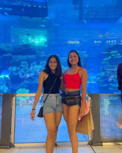 Aishwarya Krishnan Instagram - 🌞 . . . . . . . . . . . . #travel #vacation #traveldiaries #dubai #uniterarabemirates #emirates Dubai Aquarium & Underwater Zoo by Emaar