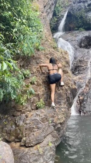 Aishwarya Krishnan Instagram - Always wanted to be Mowgli 🥹

.
.
.
.
.
.
.
.
#reels #reelsinstagram #reelitfeelit #fitnessreels #jump #cliffjumping #vacation #fitcation #move #movement