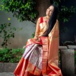 Aishwarya Narkar Instagram - ♥️♥️♥️♥️ Saree @soul_emporium ❣️ 📸❣️@harshalnikale #aishwaryanarkar #sareefashion #sareelove #style #brands#instaf#feel#vibe#instagood #viral#post