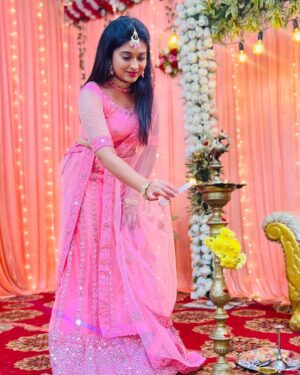 Akshita Bopaiah Instagram - Pink blossom 💘