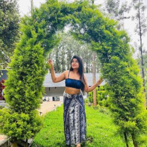Akshita Bopaiah Instagram - Felt cute , won’t delete it later 😜
