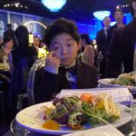 Alan Kim Instagram - Thank you for having me! @character.media @unforgettablegala @christina_gdfht It was so good! 😍😍 #unforgettablegala #unforgettablegala2022 #charactermedia The Beverly Hilton