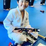 Alan Kim Instagram - Finally, I got a black belt. 🥋yayyyy! I’m so happy! Thank you so much @masterlee.talium and @taekwonkids_mv 💕💕