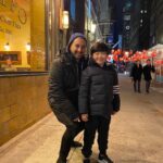 Alan Kim Instagram - My NY trip!! These four days, I met my director for Latchkey Kids @johnjbudion , met My sister’s frozen fam @fmichaelhaynie (AKA Olaf!), Unexpectedly met @dongwookang91 while walking, watched my sister and her frozen sisters perform at the @thegreenroom42 , and even met paw patrol at @nickelodeonuniverse !! It was soo fun!! See you agin NY!!