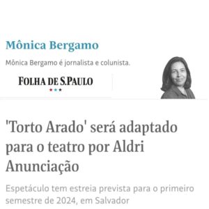 Aldri Anunciação Instagram - "Torto Arado" nos palcos brasileiros em 2024.

#teatrobrasileiro
#teatronegro
#tortoarado