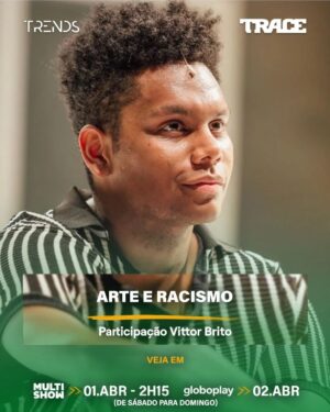 Aldri Anunciação Instagram - *Role pro lado... e veja que encontro incrível!
*Você vai perder? 

 Multishow  02/04 às  7:30
Horários alternativos: 03/04 às 11:17  ou 06/04 às 8:30
E na  sequência  fica disponível na Globoplay..

#arte
#antirracismo
#bate-papo
#descontração
#teatro
#literatura
#pensadores
#pensadoras
#artistas
#multishow
#trace 
#tracetrends
#Globoplay