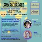 Aleeza Ben Shalom Instagram - 50-60, this one is for you 💕! 📢 You asked, we listened! Jewish video speed dating! 🫶🏼 Meet new people in a relaxed, moderated atmosphere! 🗓 Sunday, December 16. 6PM PST | 9PM EST 📲 To sign up, visit or click the link: www.sawyouatsinai.com/events #matchmaking #speeddating #jewish #JewishDating #JewishSingles