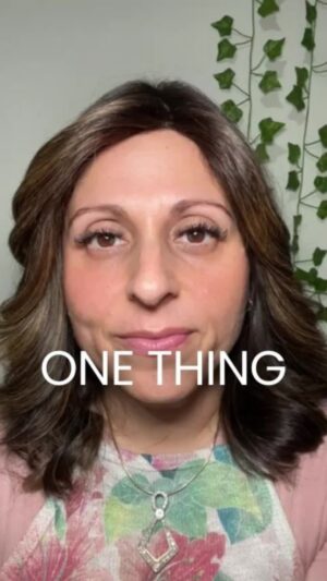 Aleeza Ben Shalom Instagram - One Thing.