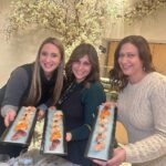 Aleeza Ben Shalom Instagram - 2 matchmakers and a couple walk into a good kosher sushi spot🍣 📍 @finbarnyc 📍 #matchmakers #jewish #kosher #sushi #koshersushi
