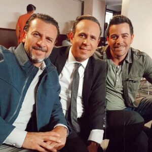 Alejandro Ávila Instagram - Un trío de tres jajaja! Que gusto coincidir! @manedelaparra @udelatorre_b 
#actors #actores #México