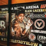 Alex Caceres Instagram – Back when we had banners. #tbthursday #tbt #vegan #ufc #familymartialarts #fighting #mma #bruceleeroy #bruceleeroyglow