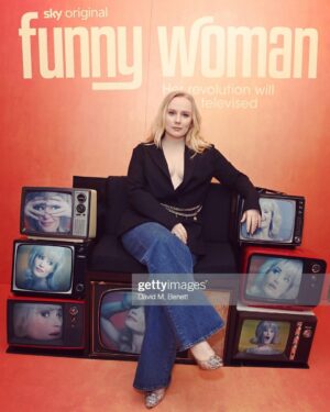Alexa Davies Instagram - Jeans on, tits out. A good time was had! Funny Woman is on Sky Max tonight at 9pm. Or I think you can just binge the whole thing right now! Enjoy!