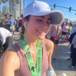Alexia Ioannides Instagram – Dying on the inside 🫶 #longbeachhalfmarathon 

Scroll to see some strangers who inspired me along the way. Including a child who probably got a very similar time to me. Fr tho this race was so fun and I’m proud of myself for how much I’ve grown as a runner over the past couple years✨🎊