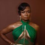 Alexis Floyd Instagram - #emmys 🐍 #2024 • styled by :: @jenniferudechukwu dress :: @gertjohancoetzee earrings // rings // handbag :: @alexisbittar bracelets :: @amorcito.boutique chain ring :: @noritamy shoes :: @stuartweitzman makeup :: @shannonpezzetta hair :: @tiffdoeshair photography :: @bokocecile videography :: @jenniferudechukwu getty image :: @imagezbylb • #abc #disney #greysanatomy #redcarpet Otium
