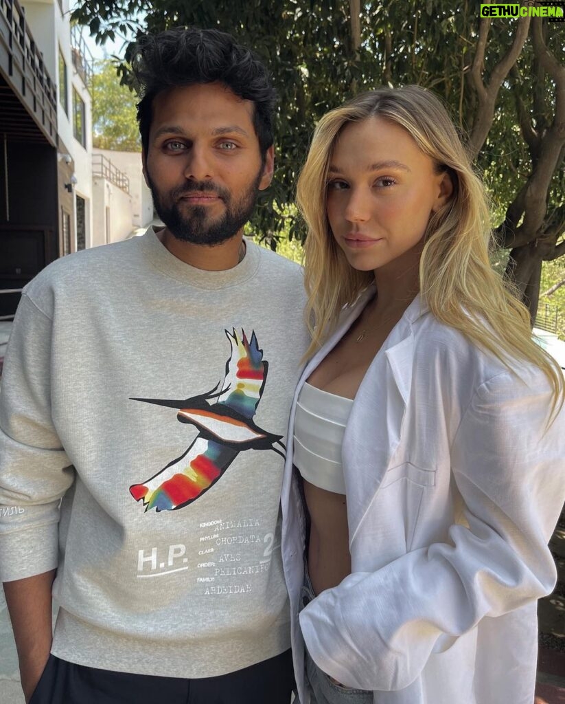 Alexis Ren Instagram - My heart feels like “!!!!” right now. my podcast with the best of the best @jayshetty is now live ❤️