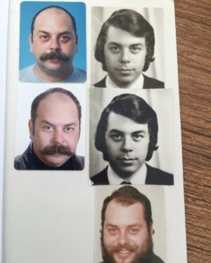 Ali Düşenkalkar Instagram - Hatırat.  Lise / Üniversite ve Devlet tiyatrosu yıllarım dan vesikalıklar.