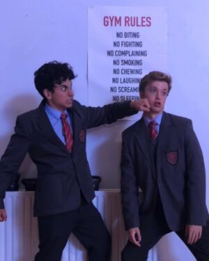 Ali Hadji-Heshmati Instagram - Behind the scenes of Bad Education. Out now on BBC iPlayer !