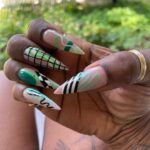 Alicia Garza Instagram - Always gotta slide through when I’m in town and let these nails get done proper … thank you @nail.it.good you be killin em!
