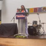 Alicia Garza Instagram – There aren’t really enough words to express how I feel about my sister @lateefahforcongress running to represent us in Congress. I feel like I been tryna explain to some of y’all that when you’re from a place like I’m from where people know YOU and not just what you do there’s really nothing that’s gonna stand in your way because your people GOT YOU. We got my sis back so hard because she is us and we are her. Before she was Lateefah for Congress she was sis. We watched her babies grow up and we held each other through our hardest times and helped each other climb and fought alongside each other and sometimes each other shit if I’m keeping it real but we frfr FAMILY in a different kind of way. So to see my sis spread her wings all I could think about was sis — we always been each others wind and that ain’t gon stop now. She belongs to us and we belong to her, no fukin question. Rise sis. We got you, we believe in you, and we will fight for you and about you so jus saying don’t even worry bout it. Victory IS assured. From Fillmore to Oakland to DC and back again — we got you. I love you sissy. LETS FUKIN GOOOOOOOOO #LateefahForCongress