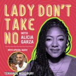 Alicia Garza Instagram - Whenever I get to sit down with my brother @t_woodbury I’m in awe of just how brilliant our brother is — and you will be too! Jump on in to our conversation on @ladydonttakenopod where we go right to it about Black voters and the every four years hysteria about what we gon do…get the real, not the fake. PLUS we have a fresh new #WeeklyRoundup of this weeks news in politics and pop culture tho this week we kept it straight politics cuz there was just so much — from the CA Senate race to the anti immigrant hysteria being whipped up all over the country. #DoWhatchaLike