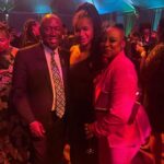 Alicia Garza Instagram - I love a party and also I be hiding out from the party — weird shit. But I’m so glad I went out last night on the last day of Black People Month — got to hug on some people I ain’t seen in a minute and as always, put some birds in the air. These days I’m more focused on being in the moment than in the picture — but these are some of the photos the homies caught! We gon be alright. Thank you @vp for having us at your crib — and we had a time for sure!