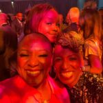 Alicia Garza Instagram - I love a party and also I be hiding out from the party — weird shit. But I’m so glad I went out last night on the last day of Black People Month — got to hug on some people I ain’t seen in a minute and as always, put some birds in the air. These days I’m more focused on being in the moment than in the picture — but these are some of the photos the homies caught! We gon be alright. Thank you @vp for having us at your crib — and we had a time for sure!