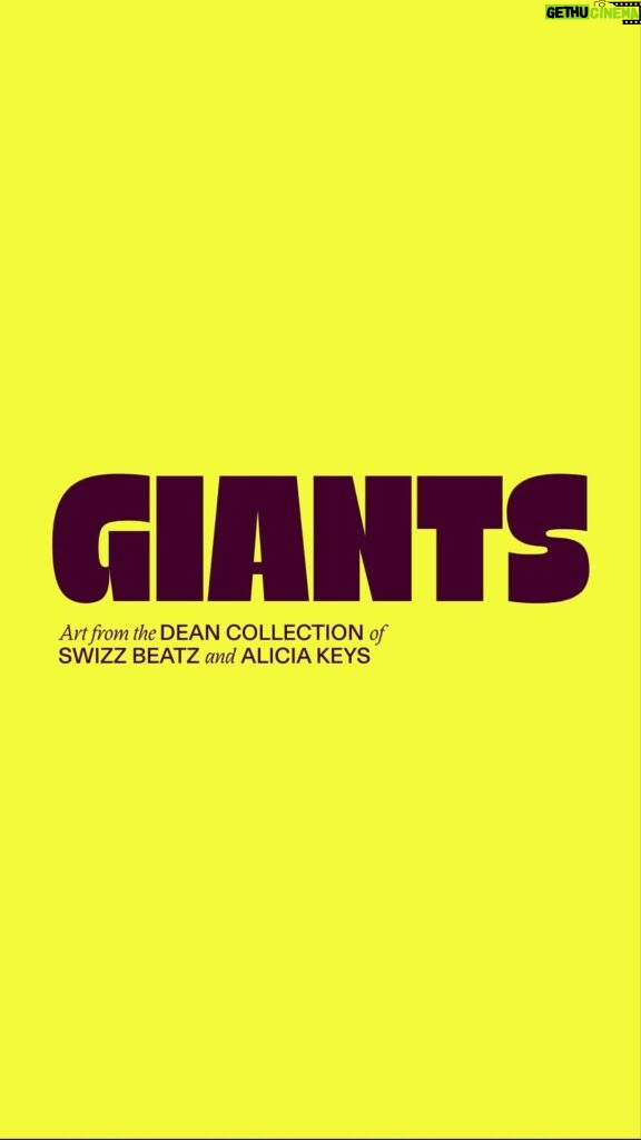 Alicia Keys Instagram - Something GIANT is coming!!!💥💥💥💥 Giants: Art from the Dean Collection opens at the @brooklynmuseum on February 10th. The exhibition will give you the first-ever glimpse into our personal collection😍💜🎊 We want you to see yourself. We want you to feel inspired. We want you to feel connected, emotional, and really discover. We want you to see the Giants of whose shoulders we stand. That’s why the title GIANTS is so important. The artists are giant, the people are giant, and the works that you’re going to see are giant. Come and discover the GIANT within you!! #TheDeanCollection #BrooklynMuseum #AliciaKeys #swizzbeatz