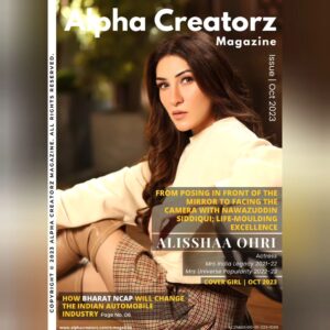 Alisshaa Ohri Instagram - Some get born with a silver spoon to get vouched inclusion in the glam world, however, this young lady made it to the silver screen by her golden efforts. She began with a bang by winning the esteemed title of Mrs India Legacy 2021–22. She didn't halt and went on to win the Mrs Universe Popularity 2023 title after competing in Mrs Universe 2022. 𝗧𝗼 𝗸𝗻𝗼𝘄 𝗺𝗼𝗿𝗲 𝗮𝗯𝗼𝘂𝘁 𝗵𝗲𝗿 𝘀𝘄𝗶𝗽𝗲 𝗹𝗲𝗳𝘁
.
.
.
Editor In Chief @inkwhatyoudontspeak
.
.
.
#alphacreatorzmagazine #alphacreatorzmag #alphacreatorzmagAI
.
.
#AlisshaaOhri #Actor #upcomingmovie #section108 #nawazudinsiddiqui #biggestreveal2023 #excitingtimesahead #filmindustrybuzz #starringinsection108  #magazinecover #cover #CoverReveal #coverchallenge #magazinecoverpage #magazinecovergirl #magazinecoverphoto #magazinecoverstory #magazinecoverlook #magazinecoverworthy