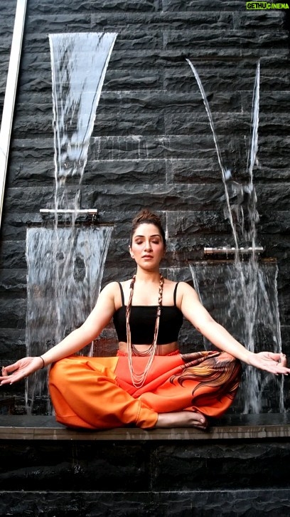 Alisshaa Ohri Instagram - Celebrating World Mental Health Day with the soothing embrace of yoga, my cherished sanctuary. Balancing the roles of a mother, a crown holder, and a aspiring actress can be quite the intricate act, yet this profound practice remains my constant practice to being centered and enveloped in a serene sense of calm. 🙏⁣ ⁣ ⁣ ⁣ ⁣⁣Photography: @shutterstrings⁣ MUA: @jishanmua ⁣ ⁣ ⁣ ⁣ ⁣ ⁣ ⁣ ⁣ ⁣ ⁣ ⁣ #AlisshaaOhri #Actor #WorldMentalHealthDay #YogaTherapy #InnerPeaceJourney #BalanceInLife #MentalHealthMatters #MindfulnessPractice #HolisticWellness #CrownHolderLife #ActressLife #SerenityNow #SelfCareRoutine #CalmWithin #LifeInBalance #HealthyMindset #MindBodyConnection