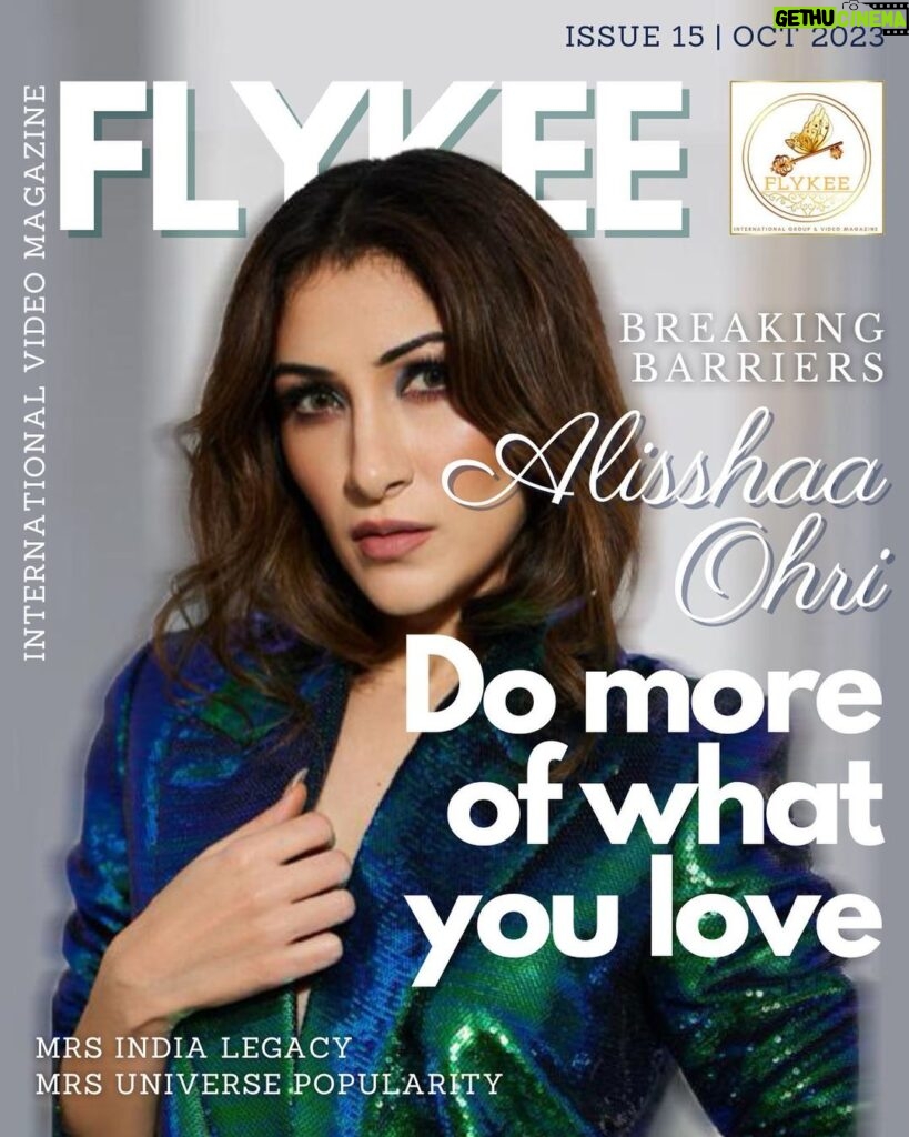 Alisshaa Ohri Instagram - #Flykee International Video Magazine We are back with a bang ‼️ October 2023 Issue 15 On Magazine Cover, Actress Alisshaa Ohri .⁣ .⁣ .⁣ .⁣ .⁣ #follow #magazines #marketing #magazine #trends #insta #covergirl #magazinecover #cover #CoverReveal #coverchallenge #magazinecoverpage #magazinecovergirl #magazinecoverage #magazinecoverphoto #magazinecoverstory #magazinecoverlook #magazinecoverworthy #fyp #fypシ #fypage #fypシ❤️💞❤️ Mumbai - The City of Dreams