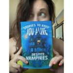 Allison Tolman Instagram – Very excited to learn this vital information that will keep me alive should I ever be trapped in a weird house by vampires who require me to entertain them with a scary story each night lest they kill me. Thank you, @bnacker. 🚫🧛🏻‍♂️🙏🏻 #StoriesToKeepYouAliveDespiteVampires