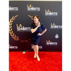 Allison Tolman Instagram - I also recommend finding friends who will place you in front of the step and repeat at your directorial premiere and then pretend to be the paparazzi.